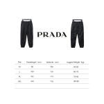 Prada nylon Velcro trousers Pants