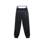 Prada pocket triangle logo space cotton trousers Pants