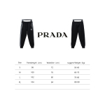 Prada pocket zipper side woven trousers Pants