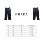Prada recycled nylon pants with work pockets 1901