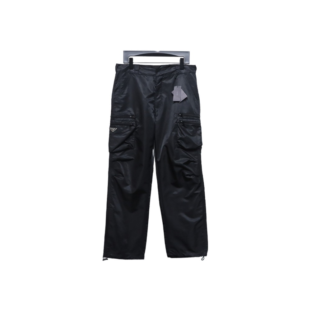 Prada recycled nylon pants with work pockets 1901