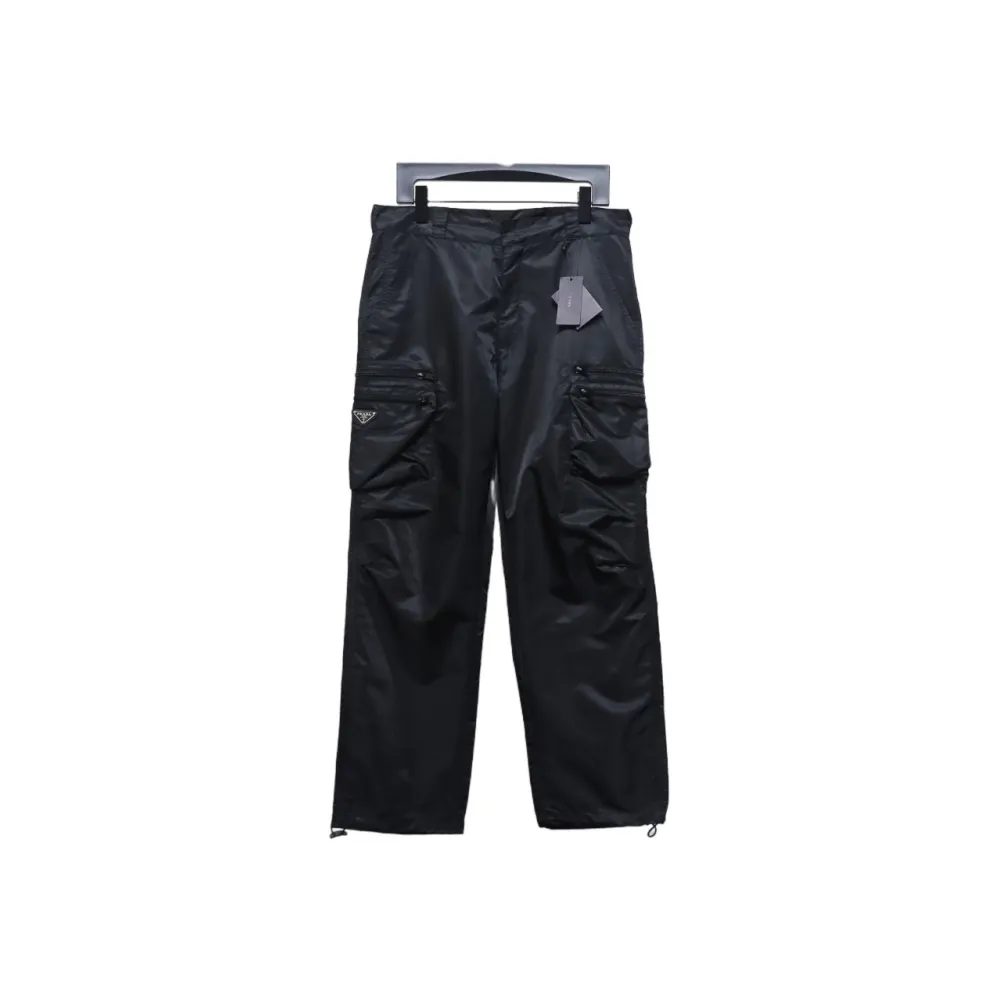 Prada recycled nylon pants with work pockets 1901