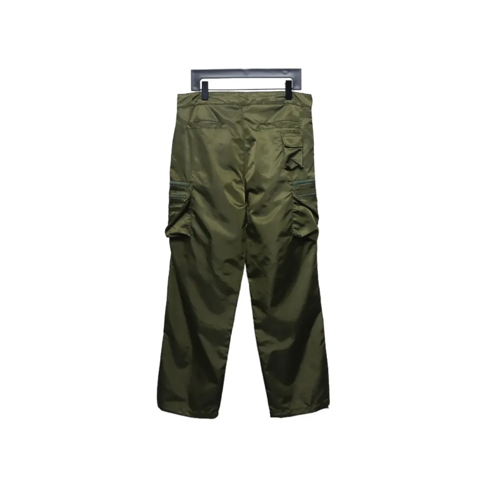 Prada recycled nylon pants with work pockets 1902