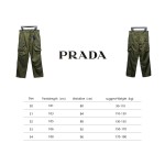 Prada recycled nylon pants with work pockets 1902