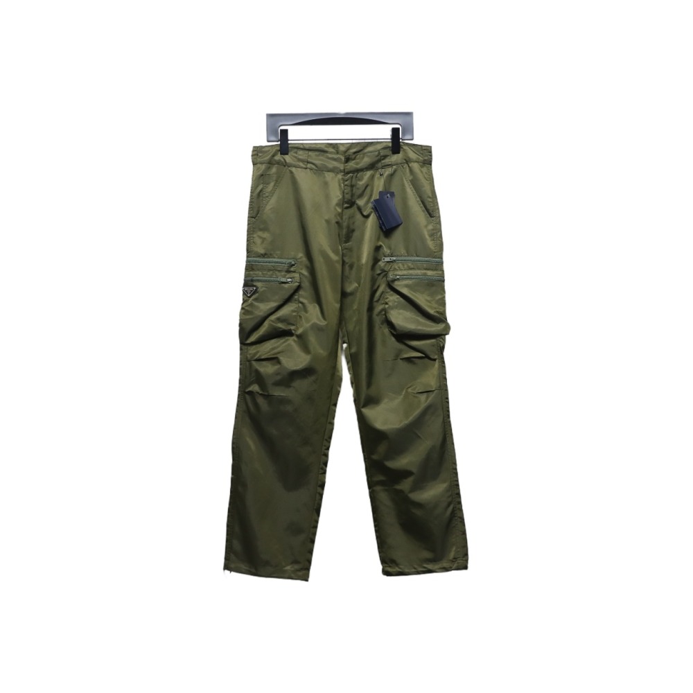 Prada recycled nylon pants with work pockets 1902