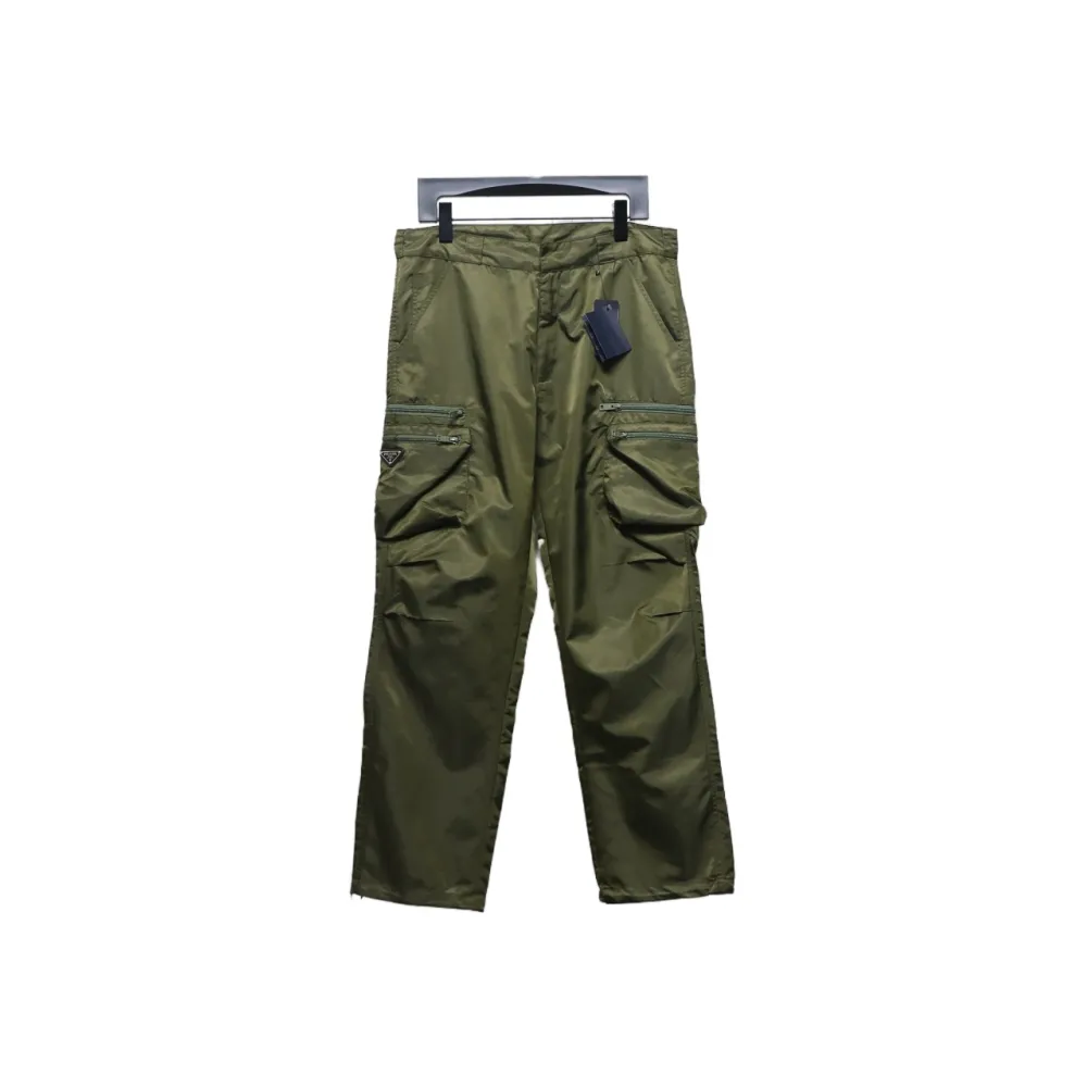 Prada recycled nylon pants with work pockets 1902