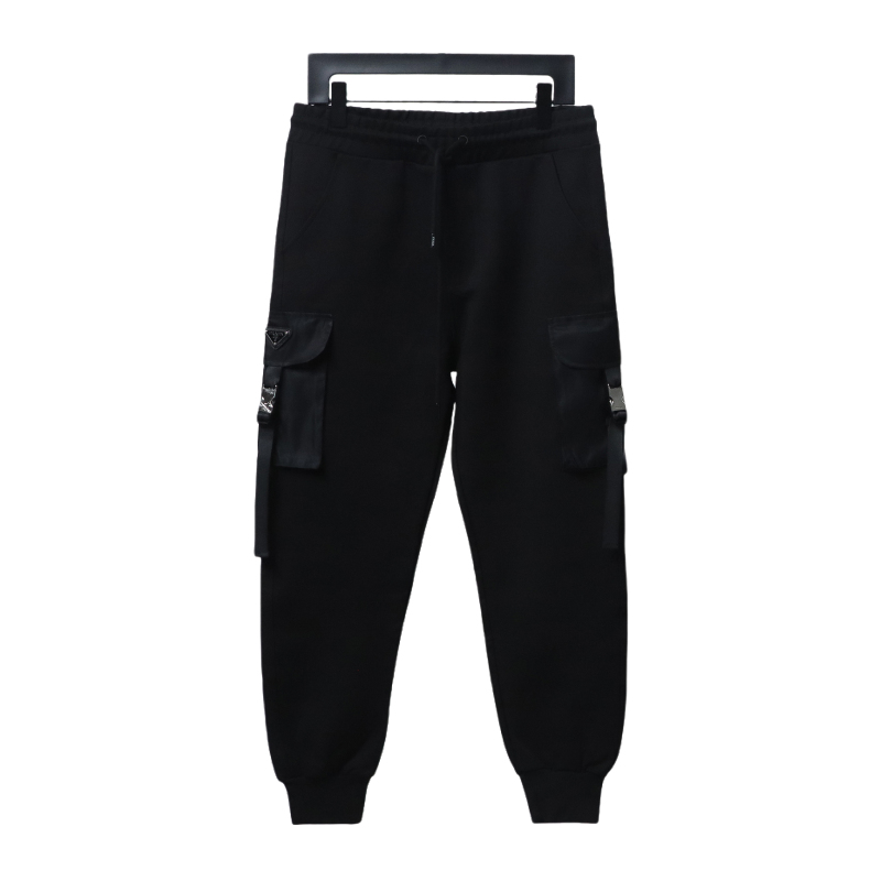 Prada side pocket lock work trousers Pants