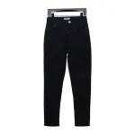  Prada triangle logo denim trousers Jeans