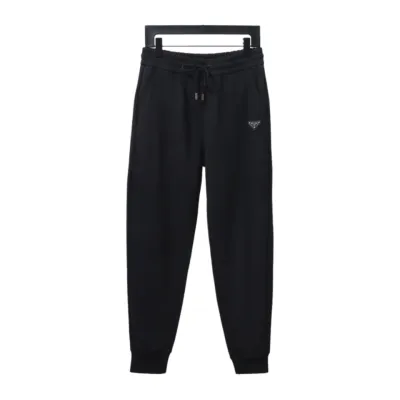 Prada trousers with toothbrush logo on the back pocket 1901 Pants 01