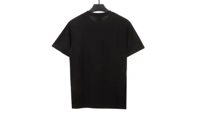 BAPE camouflage shark fish mouth zipper short sleeve Black and red T-Shirts 02