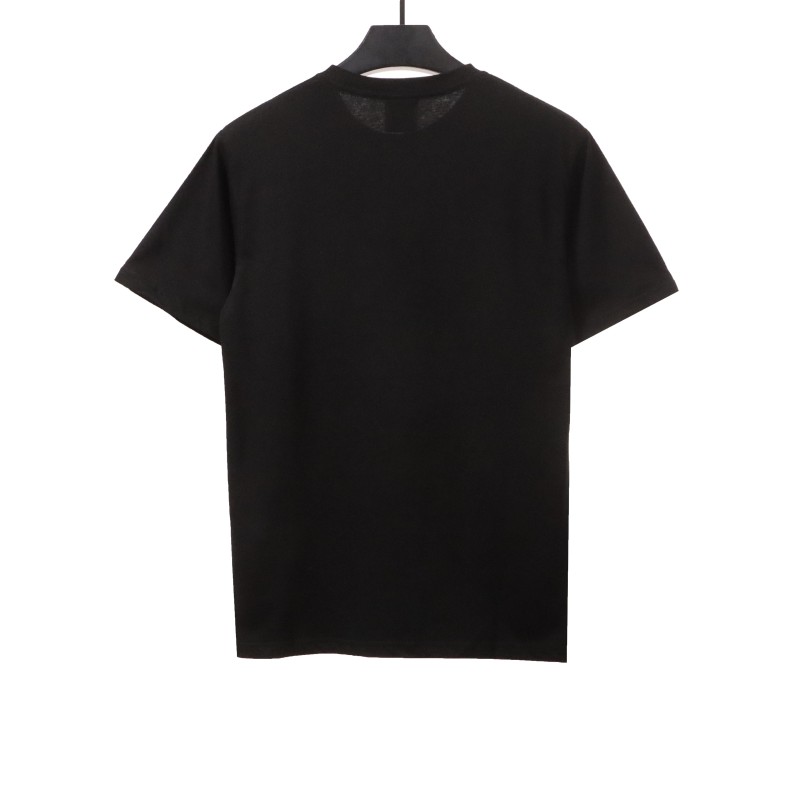 BAPE camouflage shark fish mouth zipper short sleeve Black and red T-Shirts