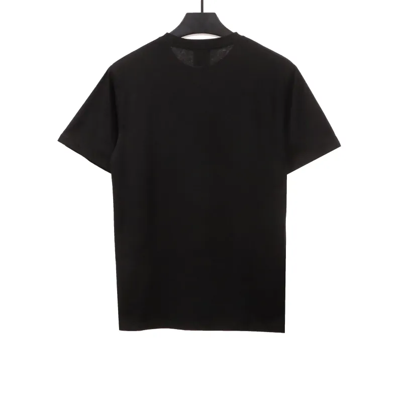 BAPE camouflage shark fish mouth zipper short sleeve Black and red T-Shirts