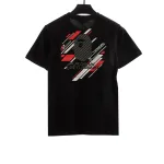 BAPE co-branded GT twill ape head short sleeve black T-Shirts