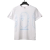 BAPE line ape head short sleeves white T-Shirts