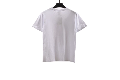 BAPE patchwork contrast ape head short sleeve black T-Shirts 02