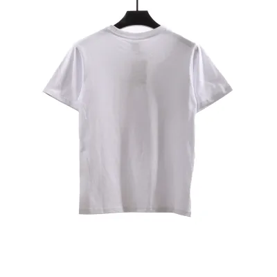 BAPE patchwork contrast ape head short sleeve black T-Shirts 02