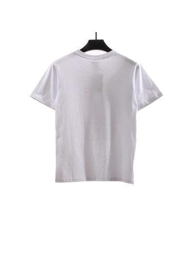 BAPE patchwork contrast ape head short sleeve black T-Shirts 02