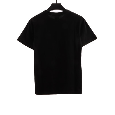 BAPE patchwork contrast ape head short sleeve white T-Shirts 02