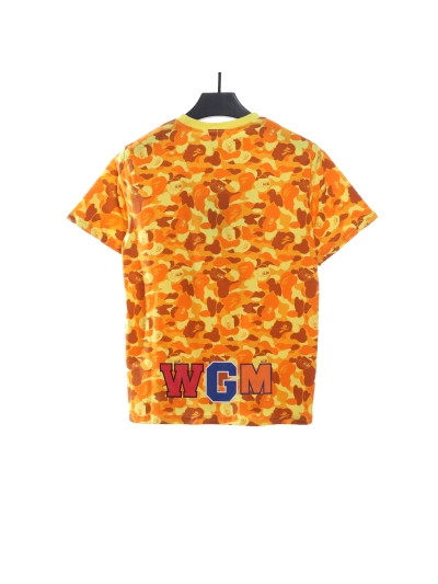 BAPE PUBG level 3 head short sleeves T-Shirts 02