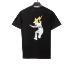 BAPE Union ape head short sleeves black T-Shirts
