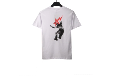 BAPE Union ape head short sleeves white T-Shirts 02
