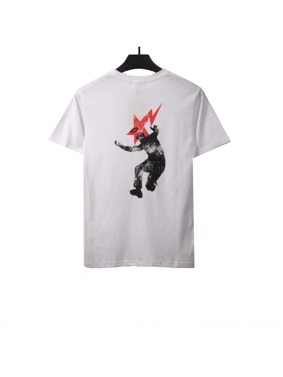 BAPE Union ape head short sleeves white T-Shirts 02