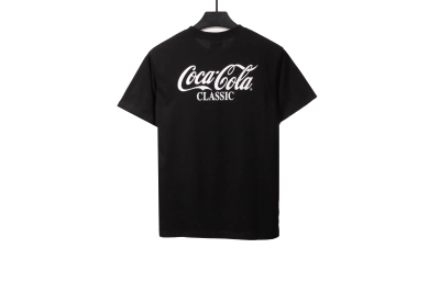 BAPE x Coca-Co ape head short sleeves black T-Shirts 02