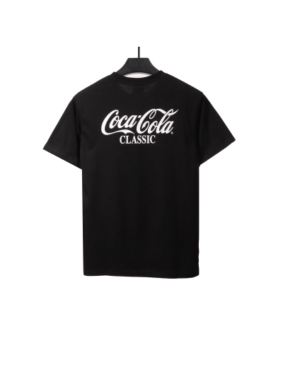 BAPE x Coca-Co ape head short sleeves black T-Shirts 02