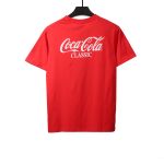 BAPE x Coca-Co ape head short sleeves white T-Shirts