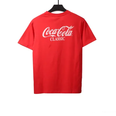 BAPE x Coca-Co ape head short sleeves white T-Shirts 02