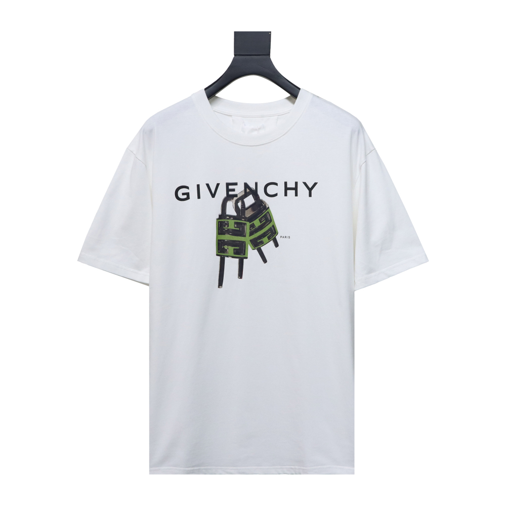 Givenchy 23ss lock letter print short sleeves 1901 T-Shirts