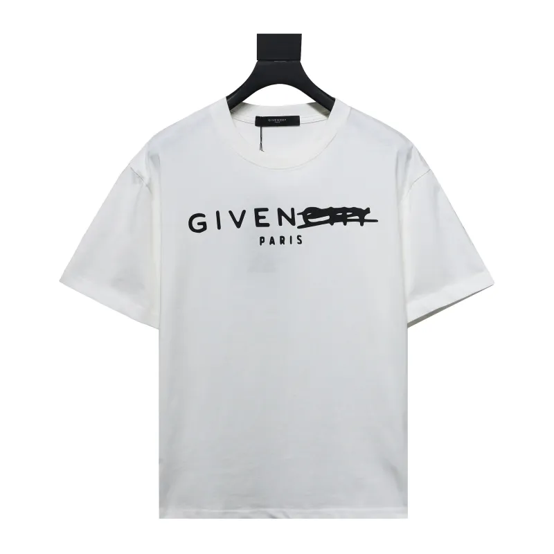  Givenchy 24SS altered letter short sleeve T-shirt 1901 T-Shirts