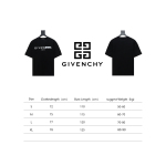  Givenchy 24SS altered letter short sleeve T-shirt 1902 T-Shirts