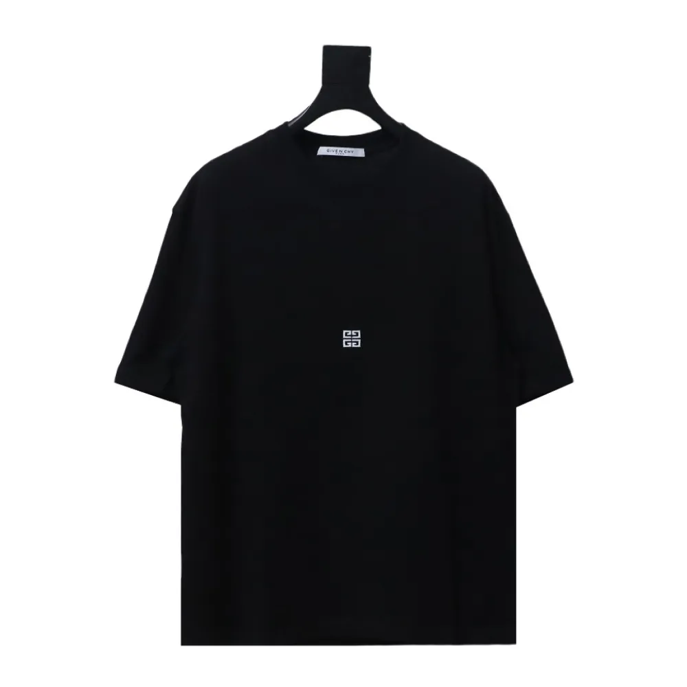 Givenchy 24ss front and back embroidered letter logo short sleeves T-Shirts