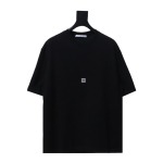 Givenchy 24ss front and back embroidered letter logo short sleeves T-Shirts