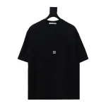 Givenchy 24ss front and back embroidered letter logo short sleeves T-Shirts