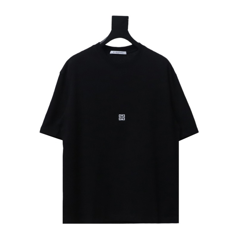 Givenchy 24ss front and back embroidered letter logo short sleeves T-Shirts