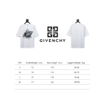  Givenchy 24ss great white shark print short sleeves T-Shirts