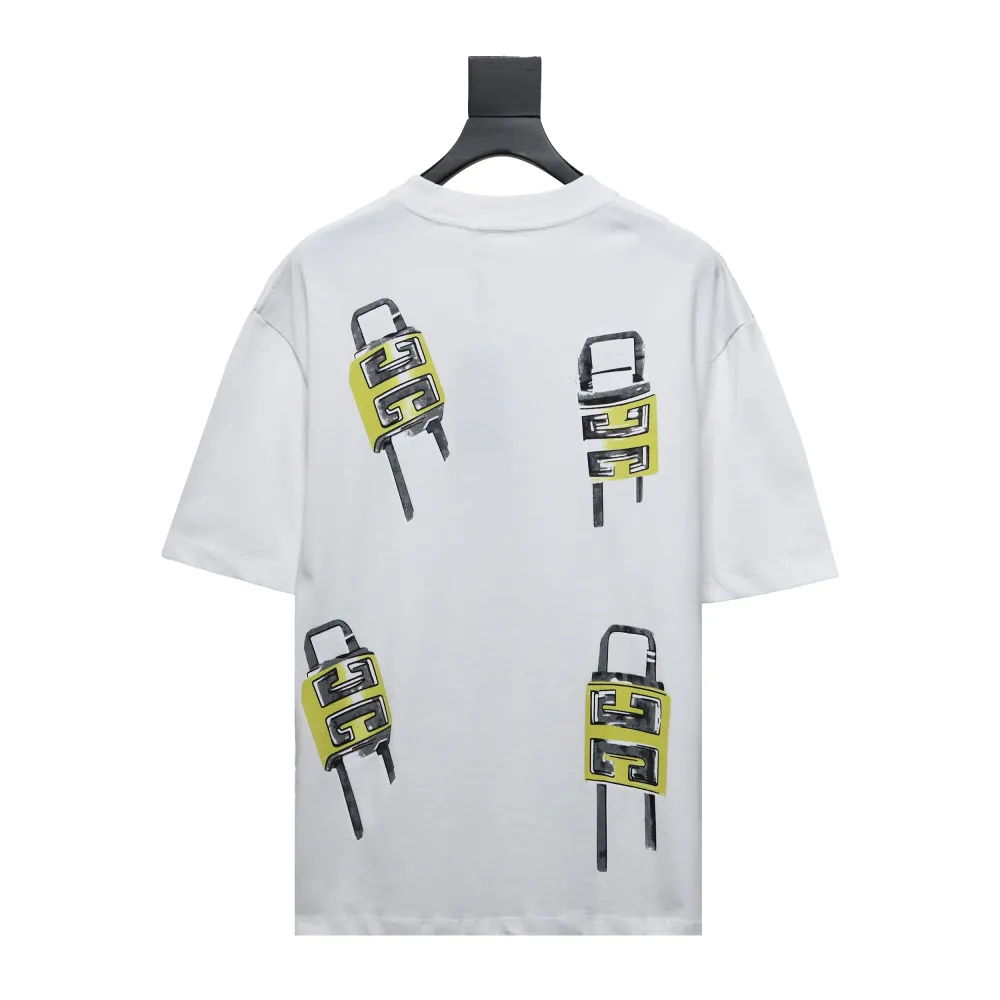 Givenchy 24ss lock print short sleeves 30 T-Shirts