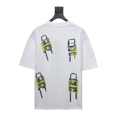 Givenchy 24ss lock print short sleeves 30 T-Shirts 02