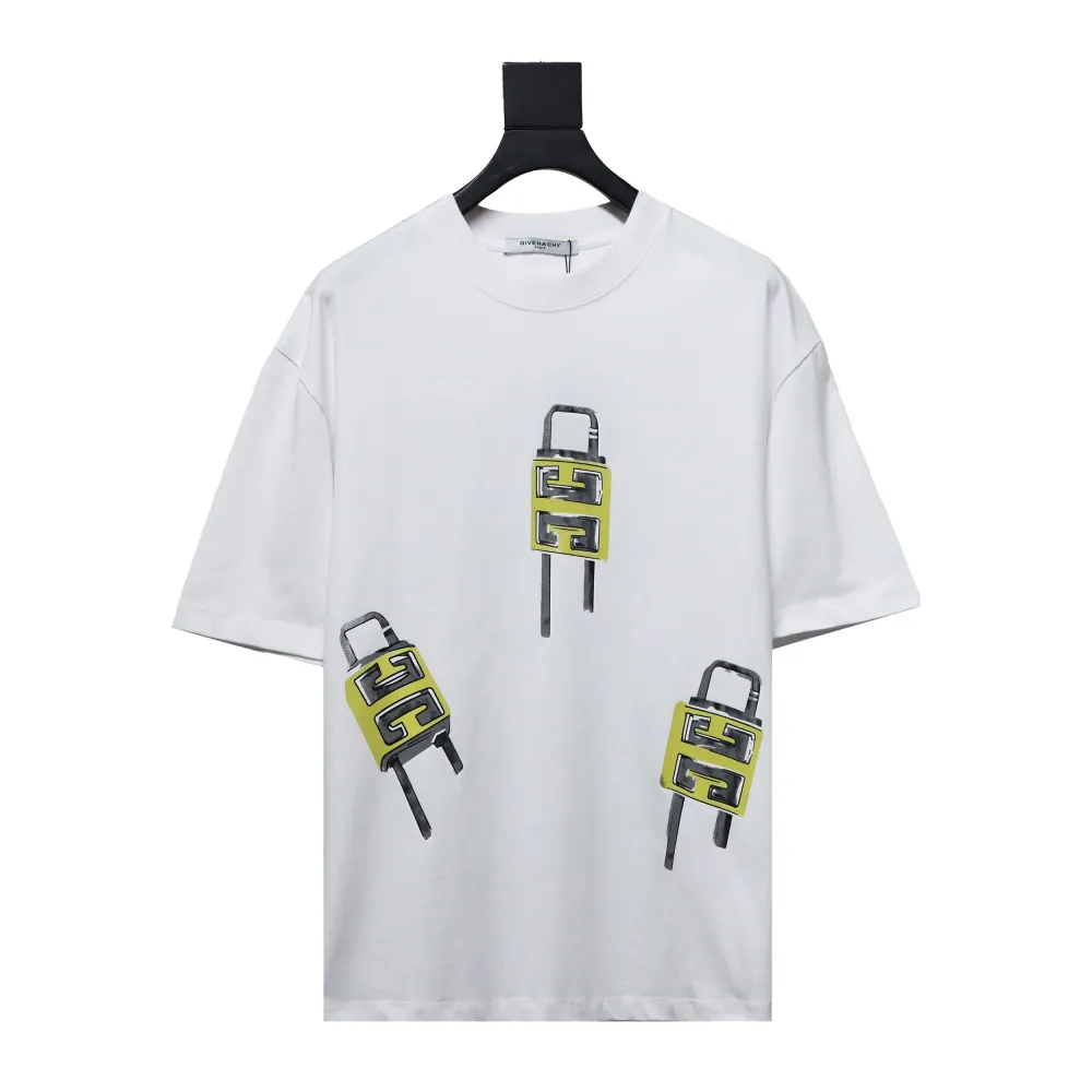Givenchy 24ss lock print short sleeves 30 T-Shirts