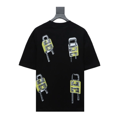 Givenchy 24ss lock print short sleeves T-Shirts 02
