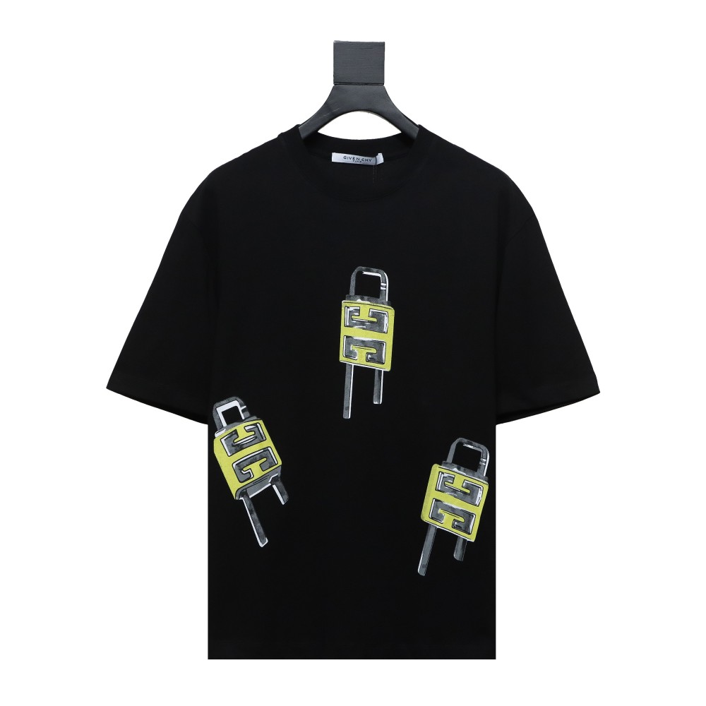 Givenchy 24ss lock print short sleeves T-Shirts