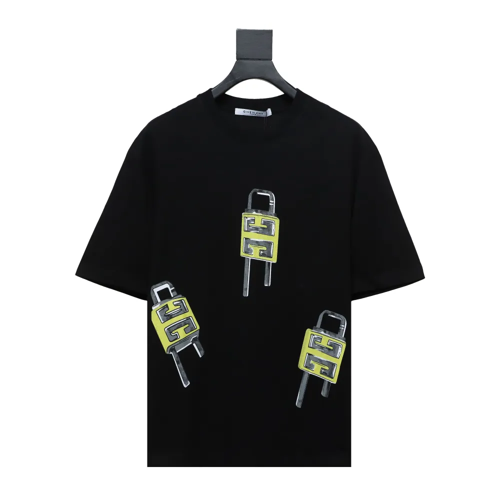 Givenchy 24ss lock print short sleeves T-Shirts