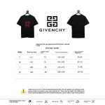  Givenchy five-star distressed print short sleeve T-shirt Black T-Shirts