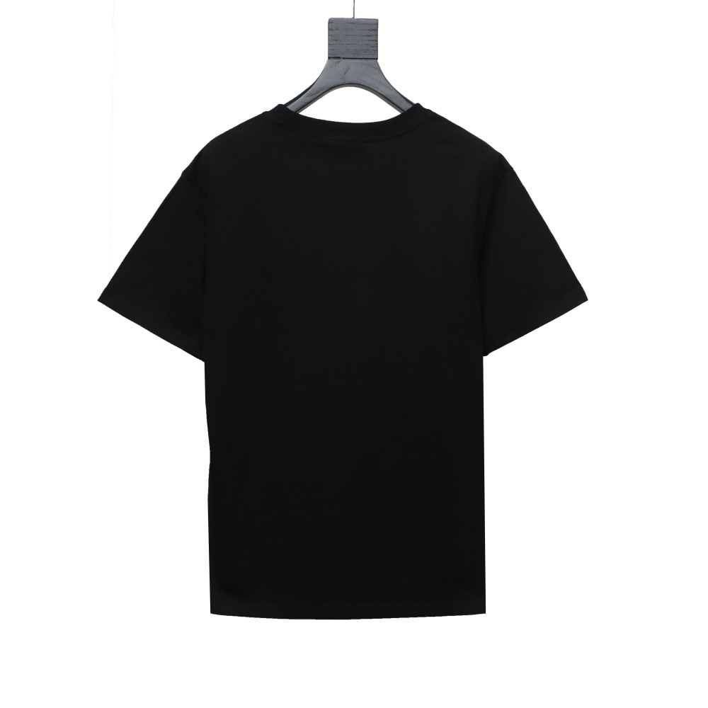  Givenchy five-star distressed print short sleeve T-shirt Black T-Shirts