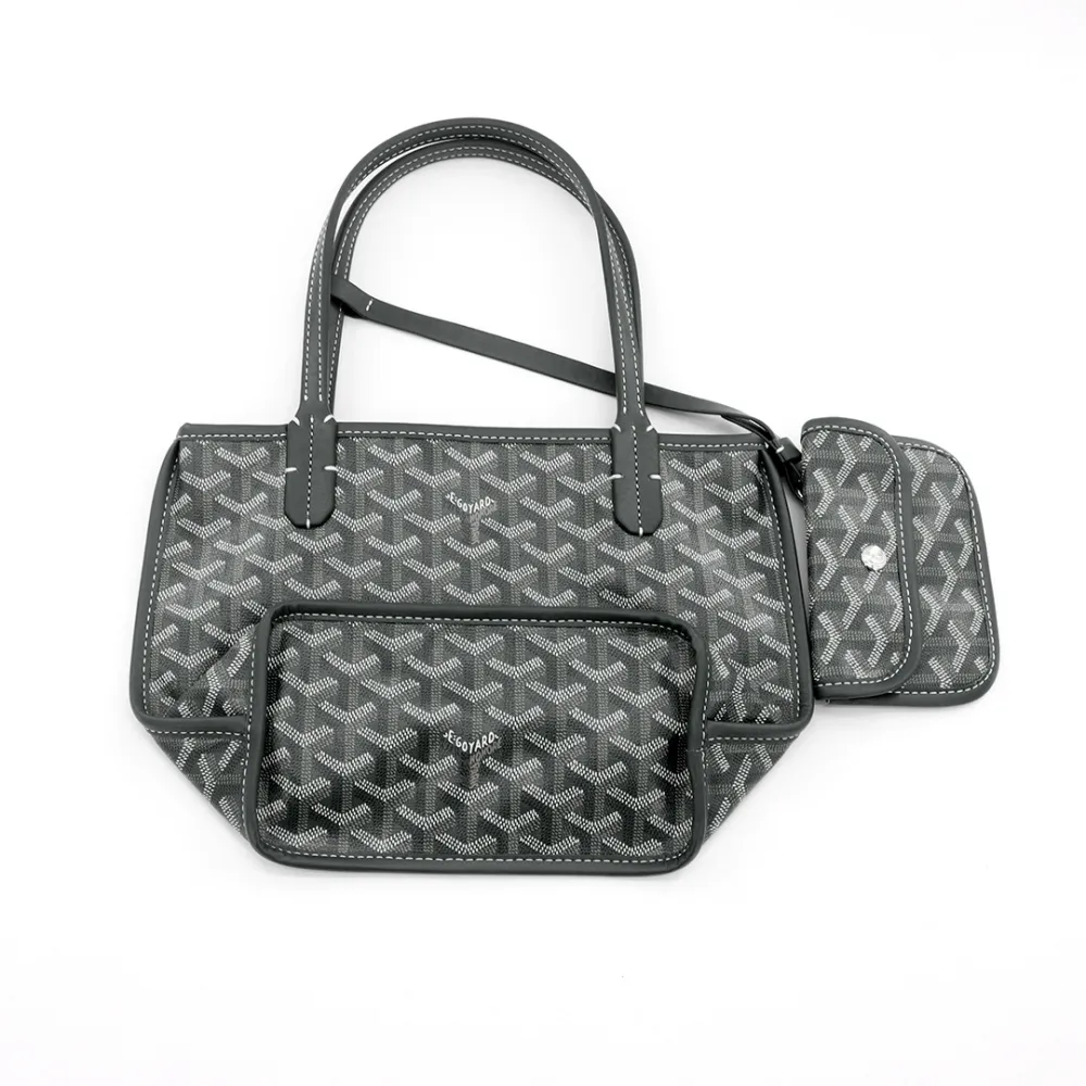 Go*ard double-sided tote bag mini black