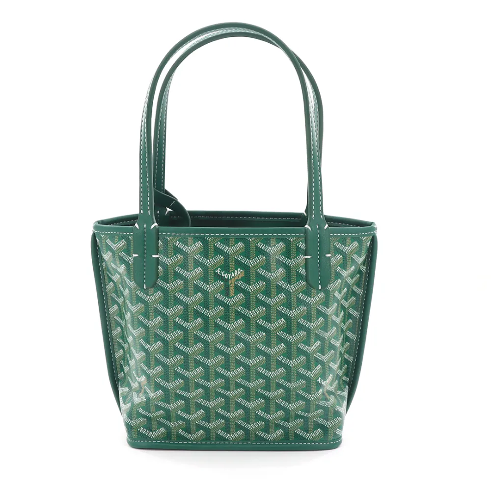 Go*ard double-sided tote bag mini green