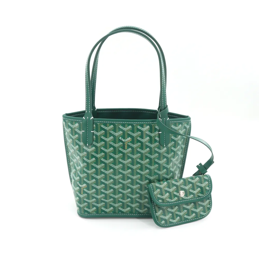 Go*ard double-sided tote bag mini green