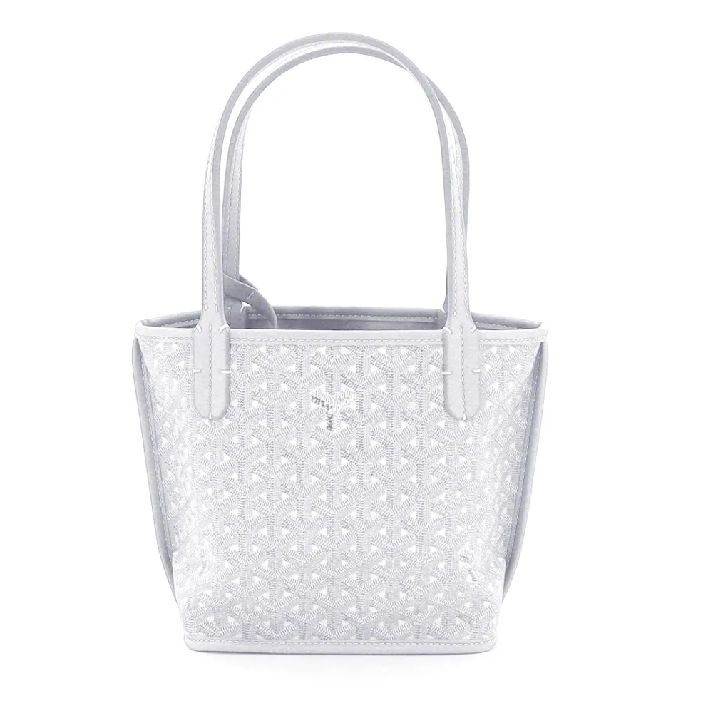 Go*ard double-sided tote bag mini white